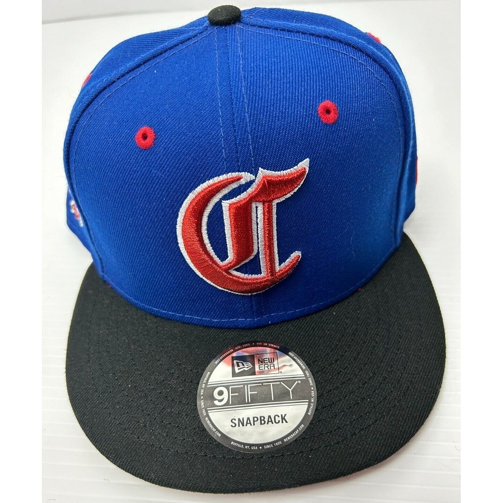 New Cincinnati Reds MLB 9Fifty New Era Hat Snapback Cap OSFM Blue Red Logo